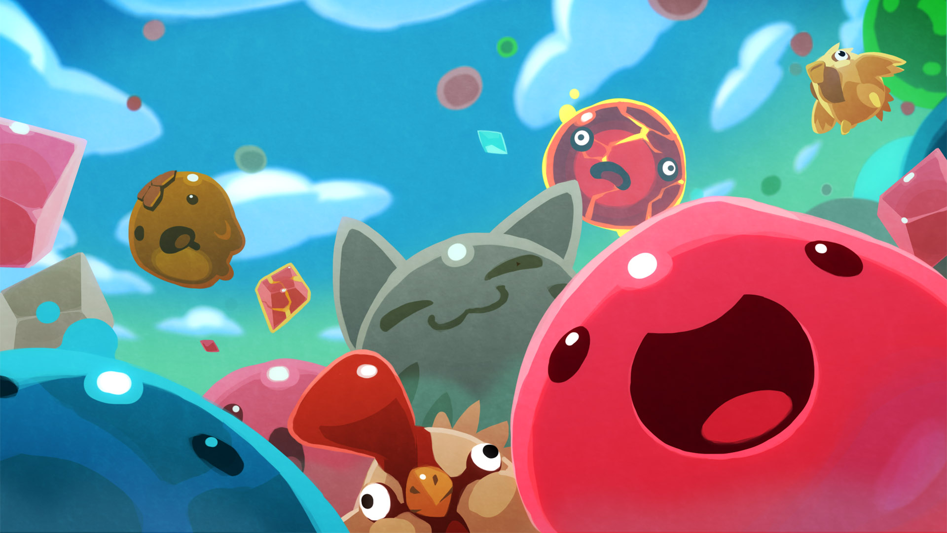 Slime rancher картинки слаймов